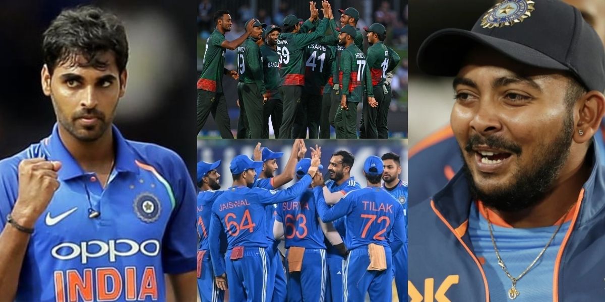 Team-Indias-15-Member-T20-Squad-Announced-For-Ind-Vs-Ban-Match-Prithvi-Shaw-And-Bhuvneshwar-Kumar-Returned