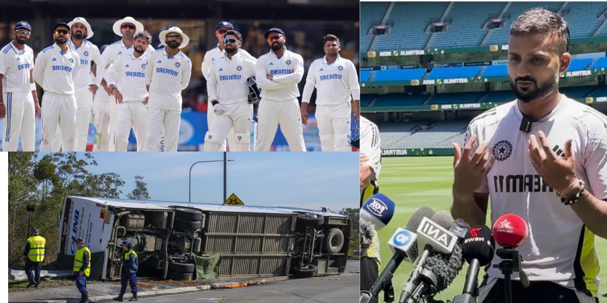 Team India Got Into A Major Accident Before The Boxing Day Test.