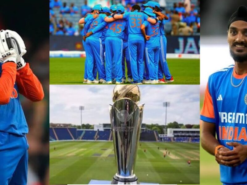 चैंपियंस ट्रॉफी 2025 के लिए फाइनल हुआ 15 सदस्यीय स्क्वॉड, तिलक वर्मा और अर्शदीप सिंह को मिला मौका