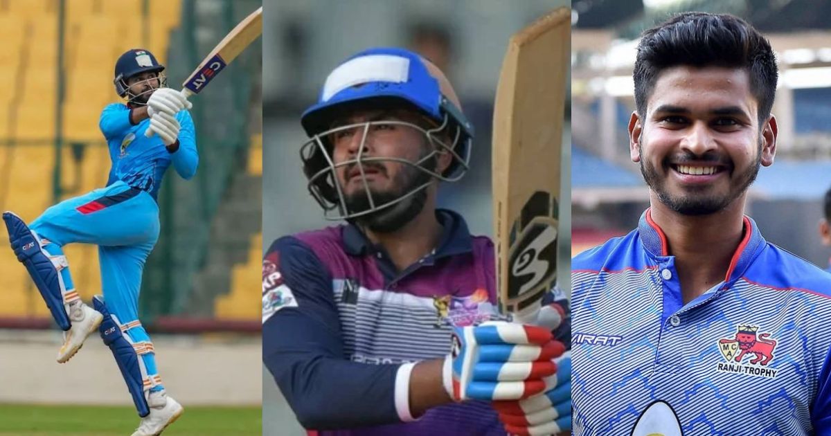 Shreyas Iyer Scored A Century In Vijay Hazare Trophy