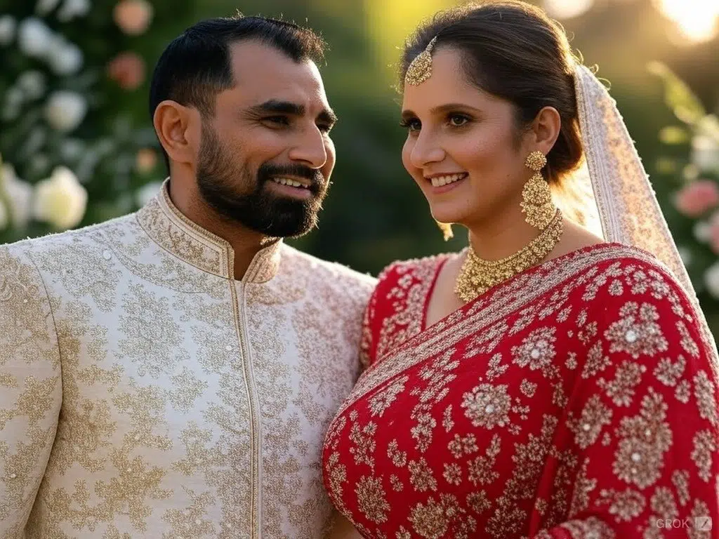 Mohammed Shami And Sania Mirza