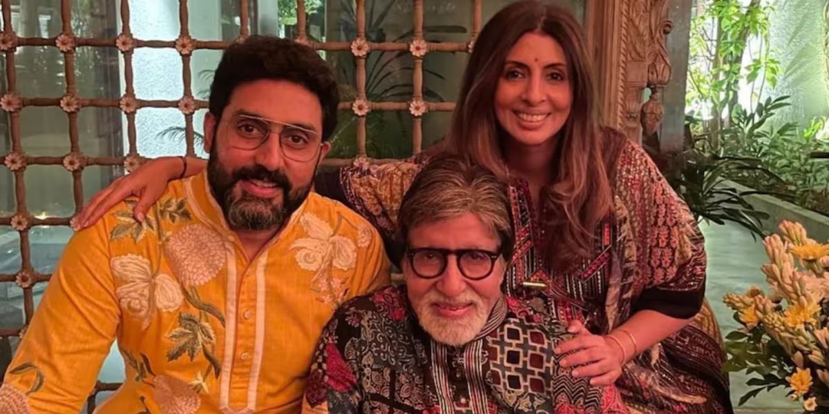 Amitabh Bachchan-Abhishek-Shweta Nanda