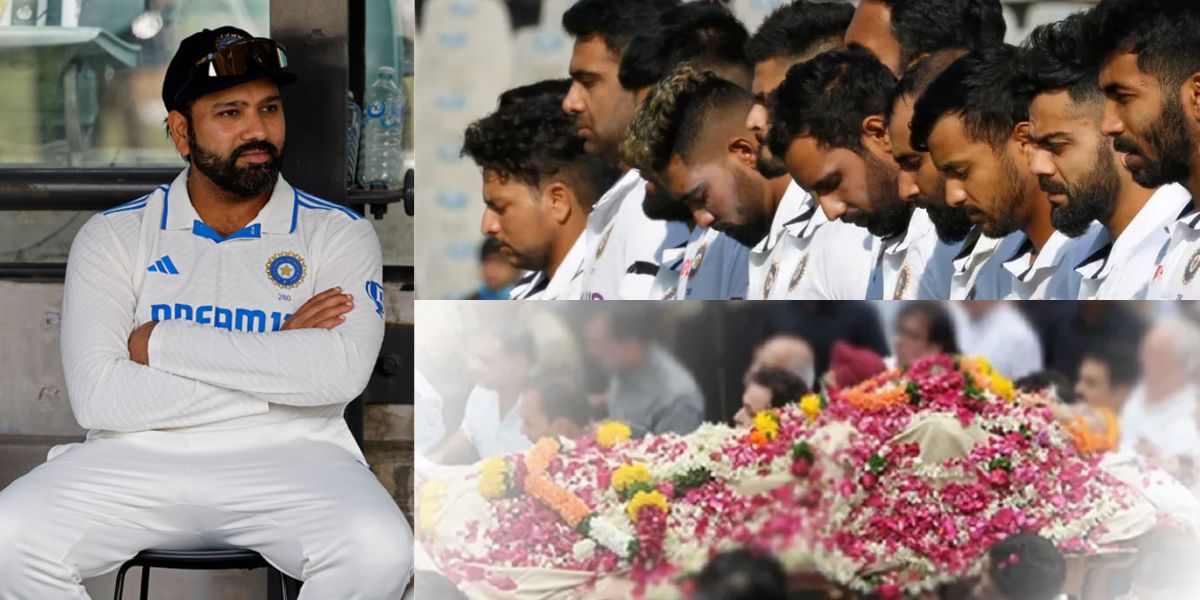 Mourning In Team India Due To The Death Of Rohit Sharma