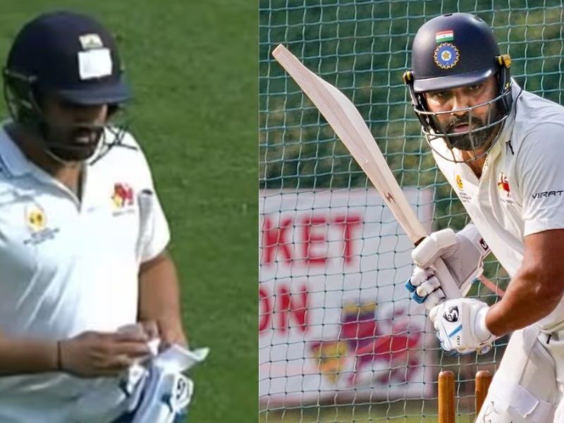 Rohit Sharma Showed Disappointing Performance In Ranji Trophy Also
