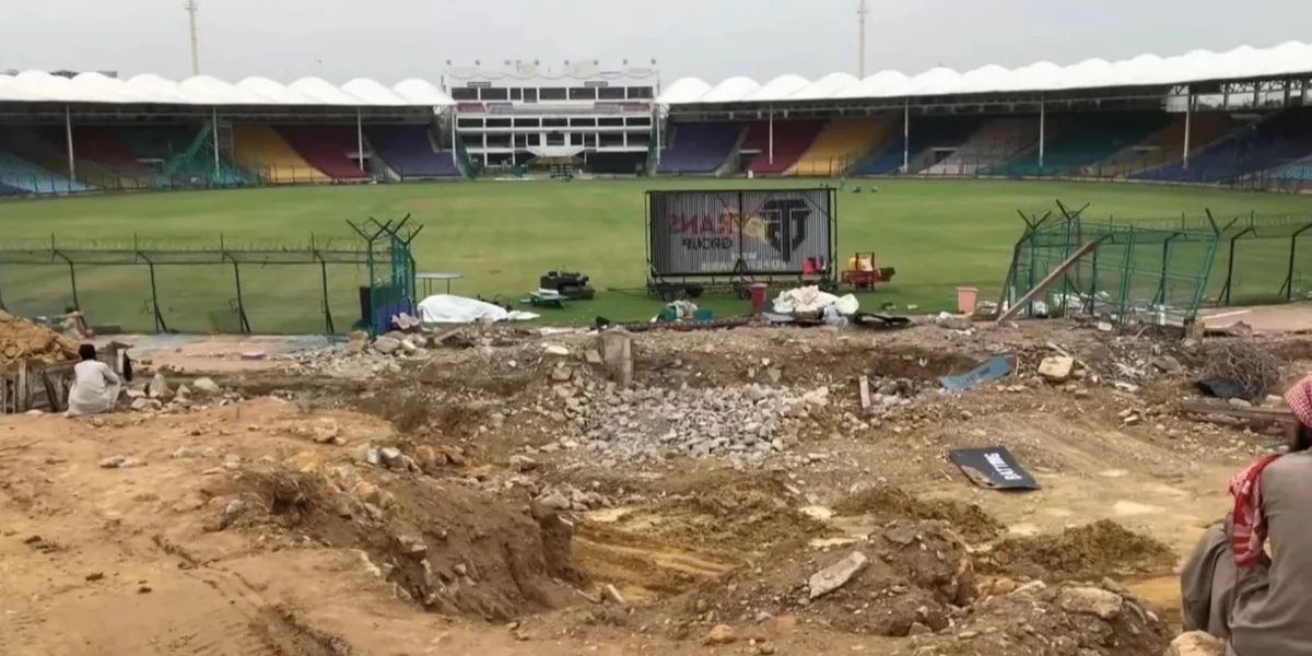 Pakistan Incomplete Stadium