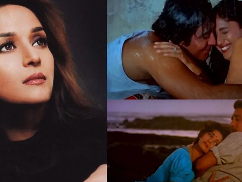 Vinod Khanna Had Bitten Off The Lips Of 21 Year Old Madhuri Dixit