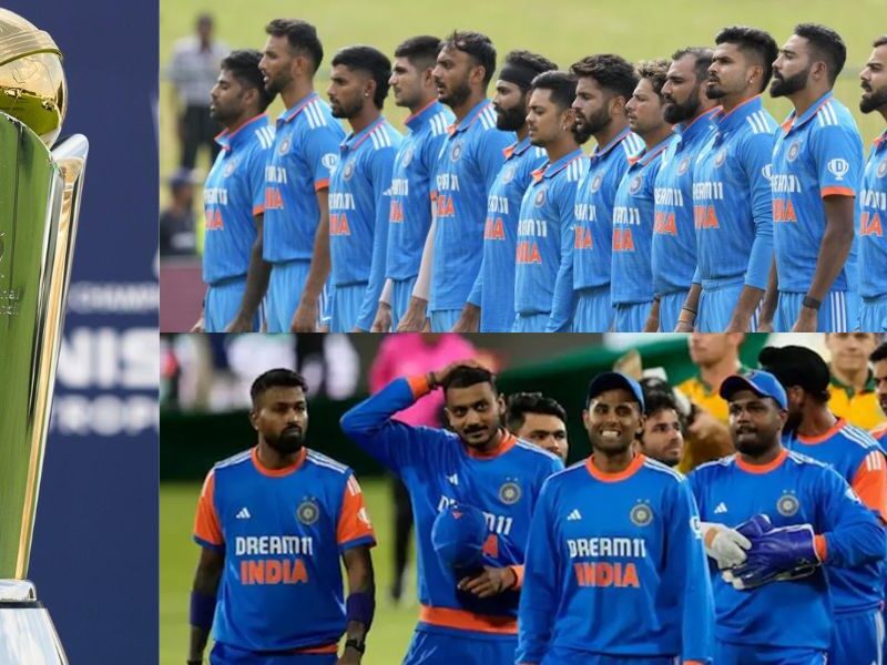 India'S Newly Formed Team Announced For Champions Trophy