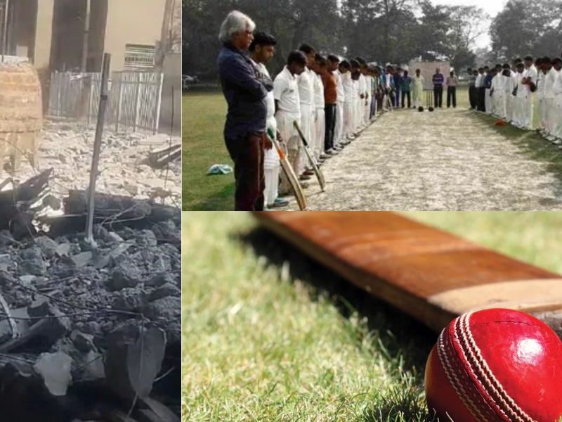 Painful Death Of A Player After Being Buried Under The Debris Of His House