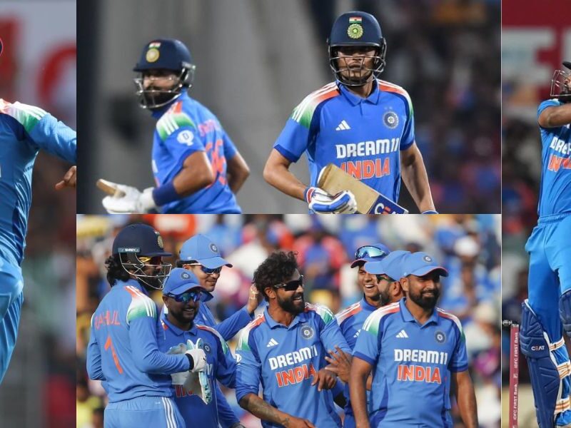 Team India Won Nagpur Odi By 4 Wickets