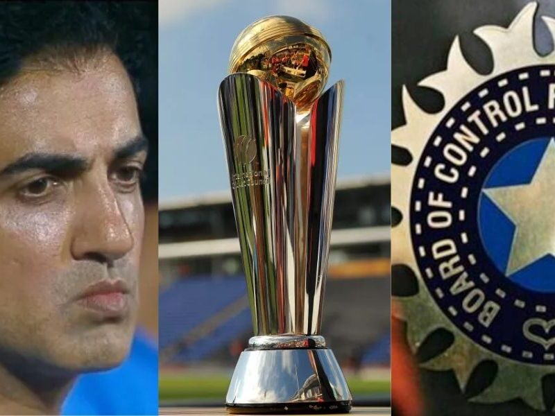 चैंपियंस ट्रॉफी शुरू होने से पहले गौतम गंभीर के उपर चला Bcci का हंटर, मनमानी के ख़िलाफ़ लिया गया कड़ा एक्शन
