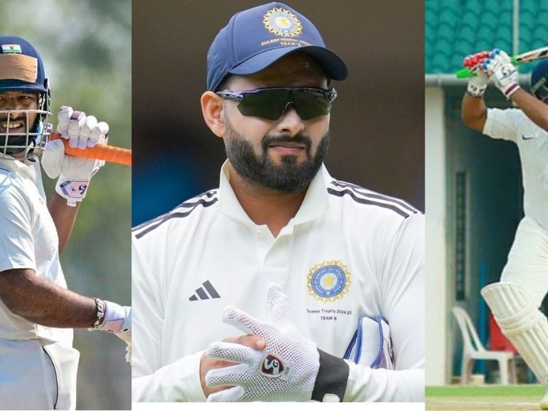 6,6,6,6,4,4,4.... ऋषभ पंत का रणजी में धमाल, चौकों - छक्कों की बौछार से महज 48 गेंदों में ठोका शतक