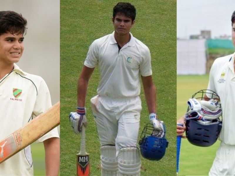 6,6,6,4,4,4.... सिर्फ 18 गेंदों में जलजला ले आए अर्जुन तेंदुलकर, तूफानी शतक से छुड़ाए गेंदबाजों के पसीने!