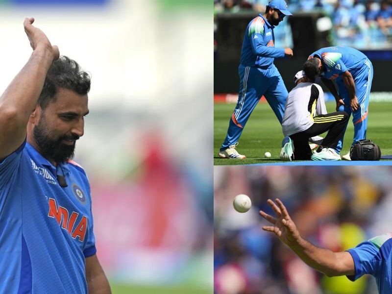 Injured Mohammed Shami Out Of The Match Against New Zealand