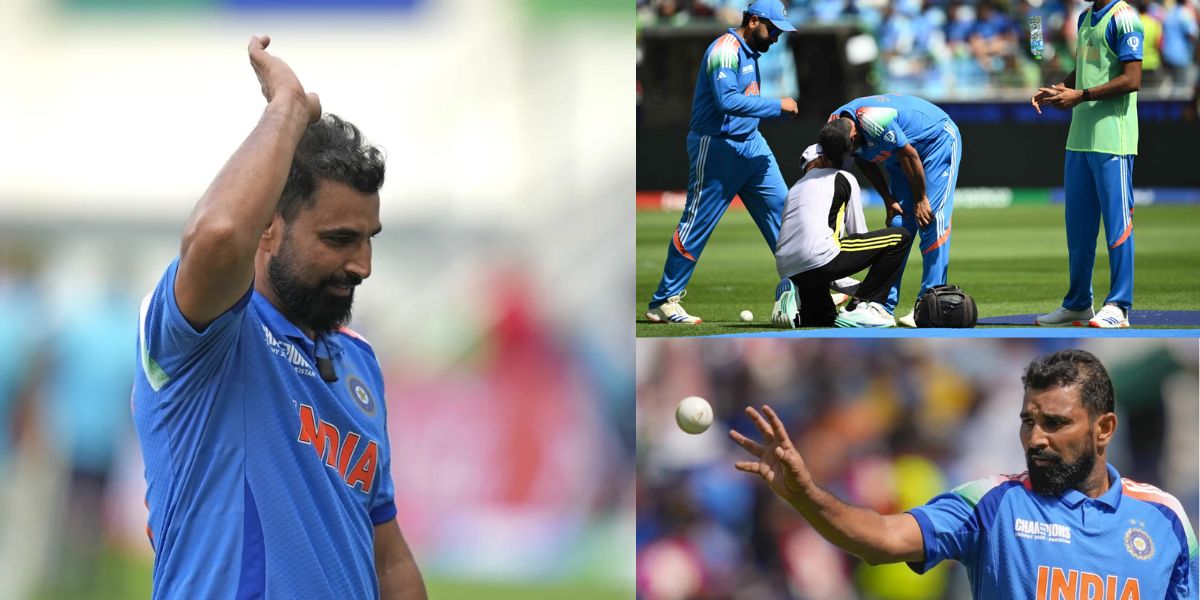 Injured Mohammed Shami Out Of The Match Against New Zealand