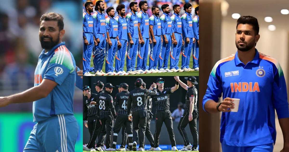 Ind Vs Nz India'S Playing Xi Against New Zealand Fixed, Shami-Rana Out