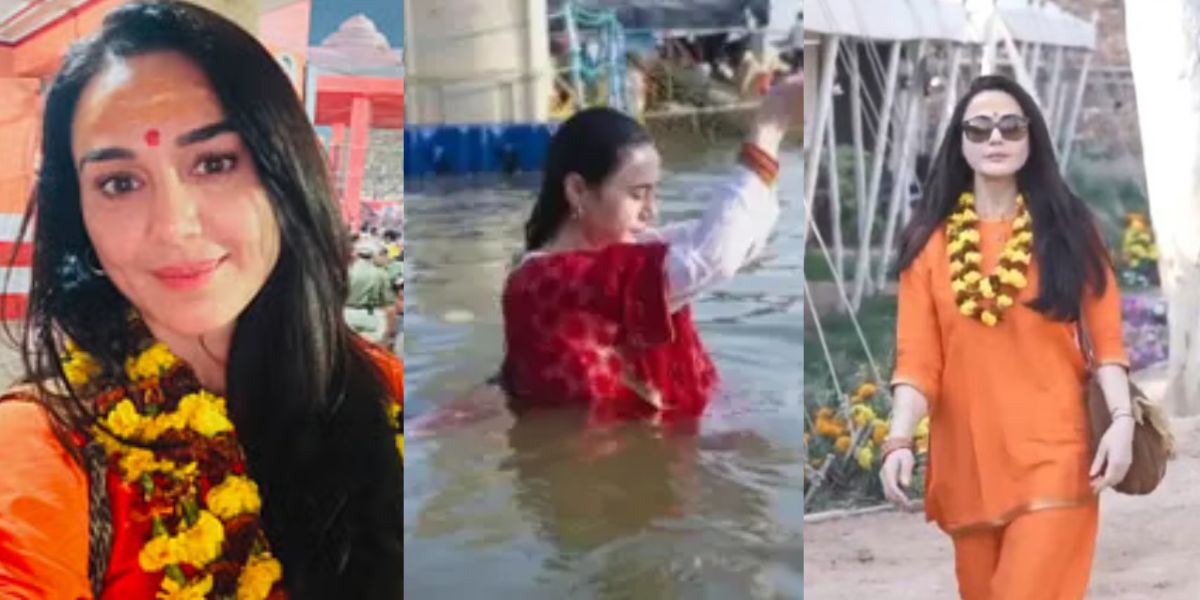 Preity-Zinta-Took-A-Dip-In-Sangam-Reached-Prayagraj-With-Her-Foreign-Husband-And-Mother