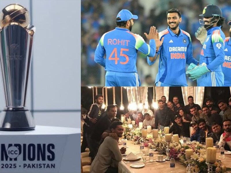 Team-India-Veteran-Is-Eating-Sweets Before Champions Trophy