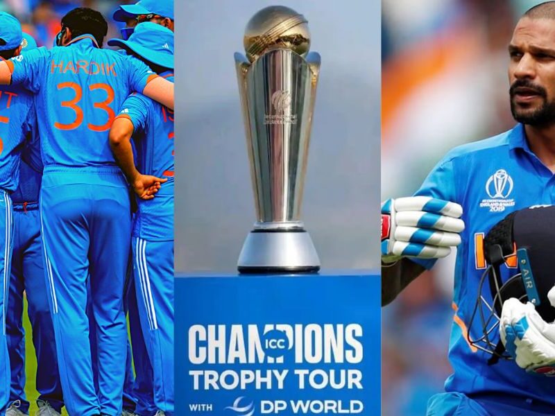 Fans Got A Big Surprise, Shikhar Dhawan Suddenly Entered Champions Trophy 2025