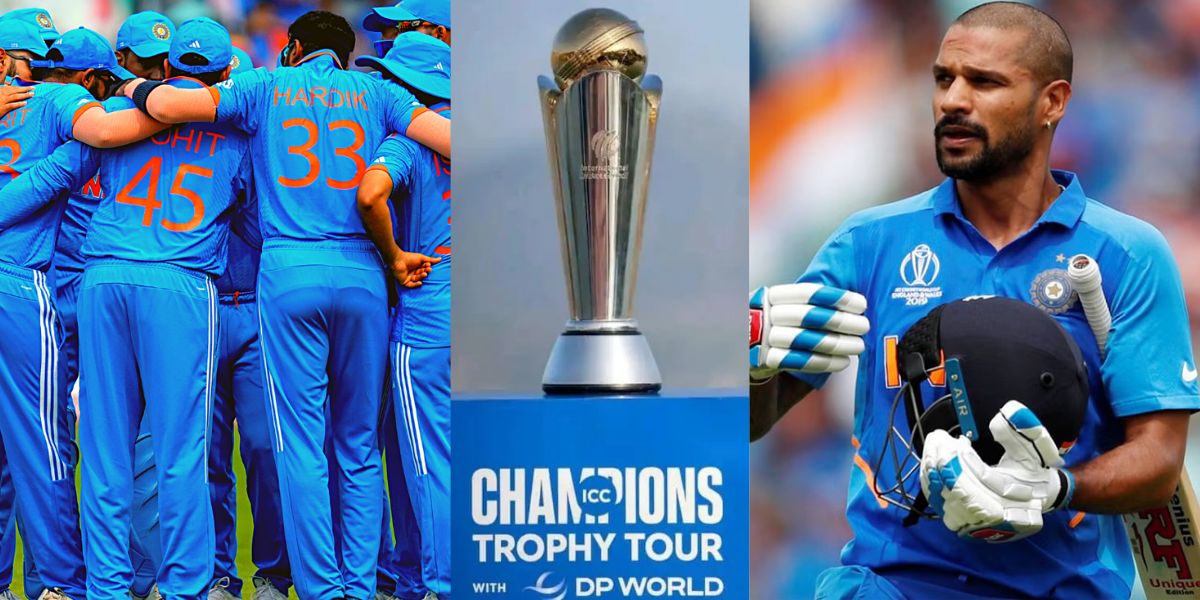 Fans Got A Big Surprise, Shikhar Dhawan Suddenly Entered Champions Trophy 2025