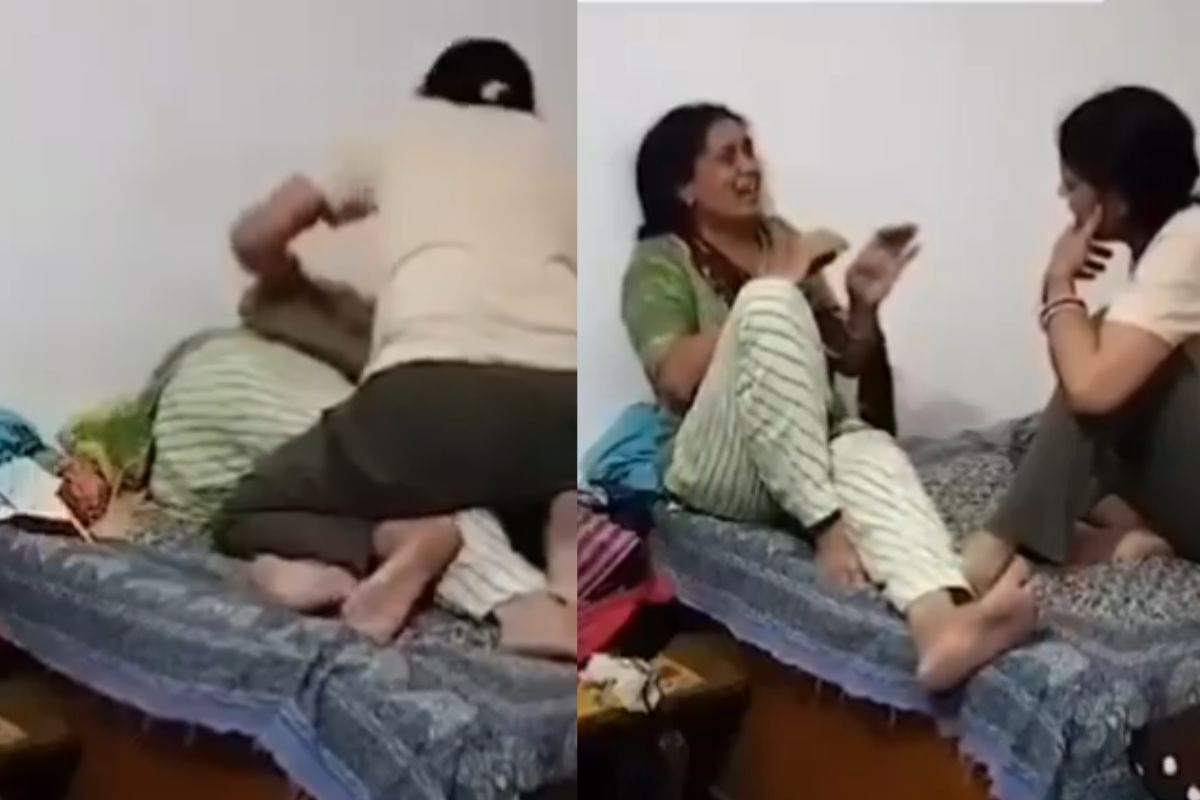 People Were Shocked To See The Brutality Of A Real Daughter In Haryana, Mother Was Beaten Brutally