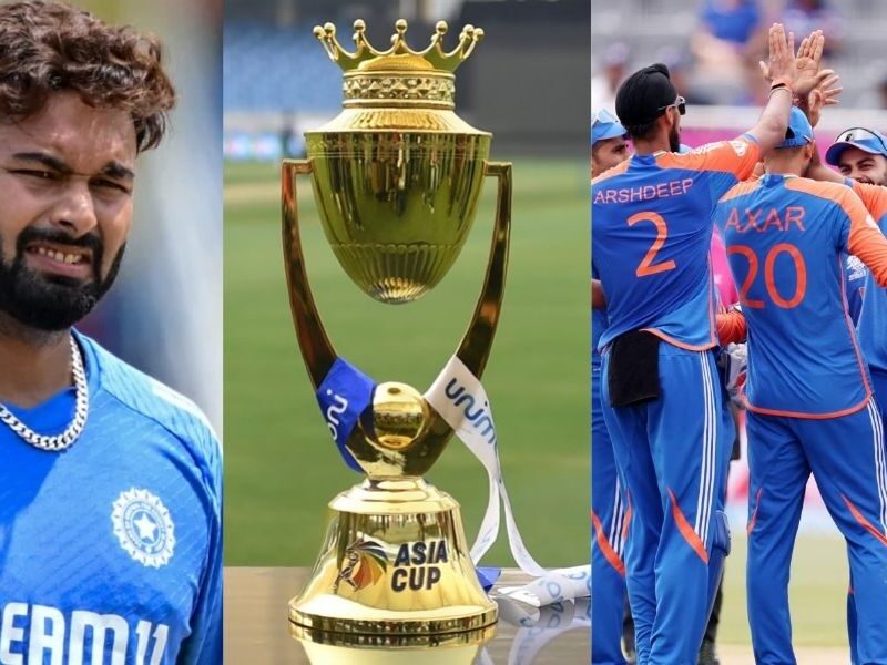एशिया कप 2025 से ऋषभ पंत की छुट्टी, नहीं खेलेंगे मैच, ये विस्फोटक विकेटकीपर करेगा रिप्लेस