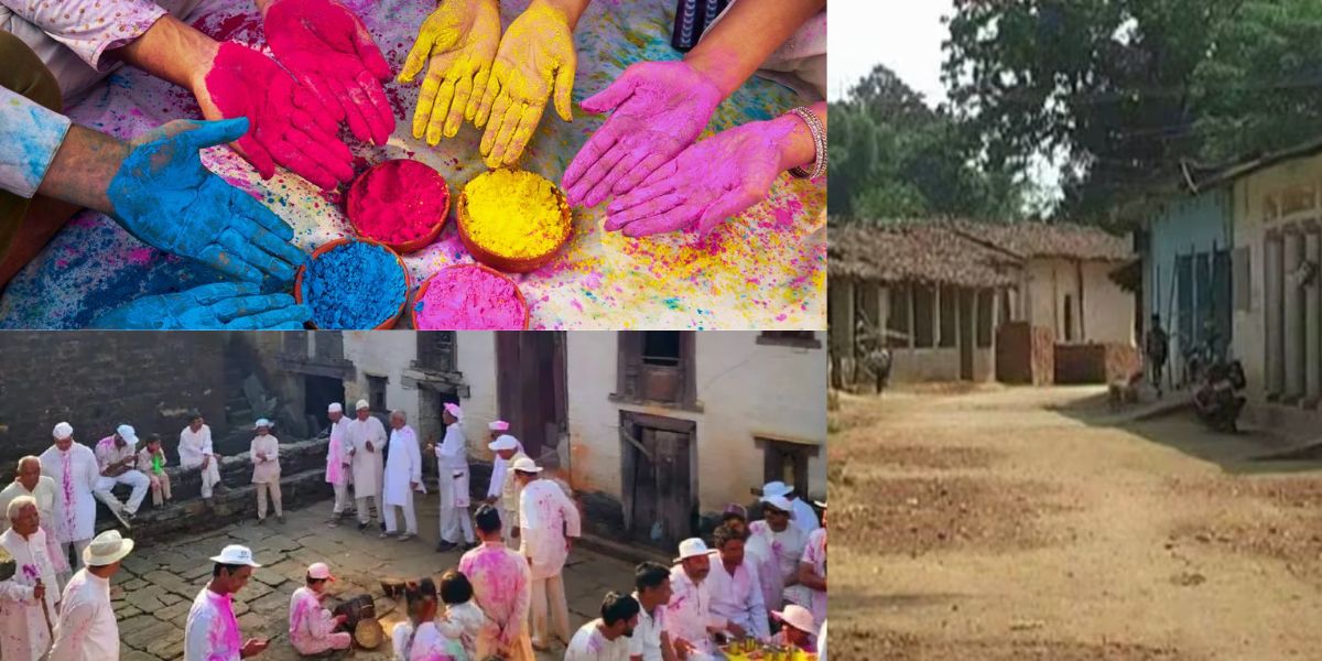 Holi-Not-Celebrated-In-Village-For-200-Year