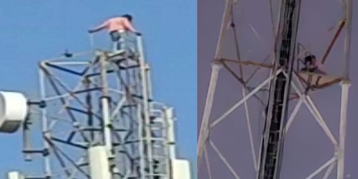 Viral-News-Lover-Climb-Tower-For-Girlfriend