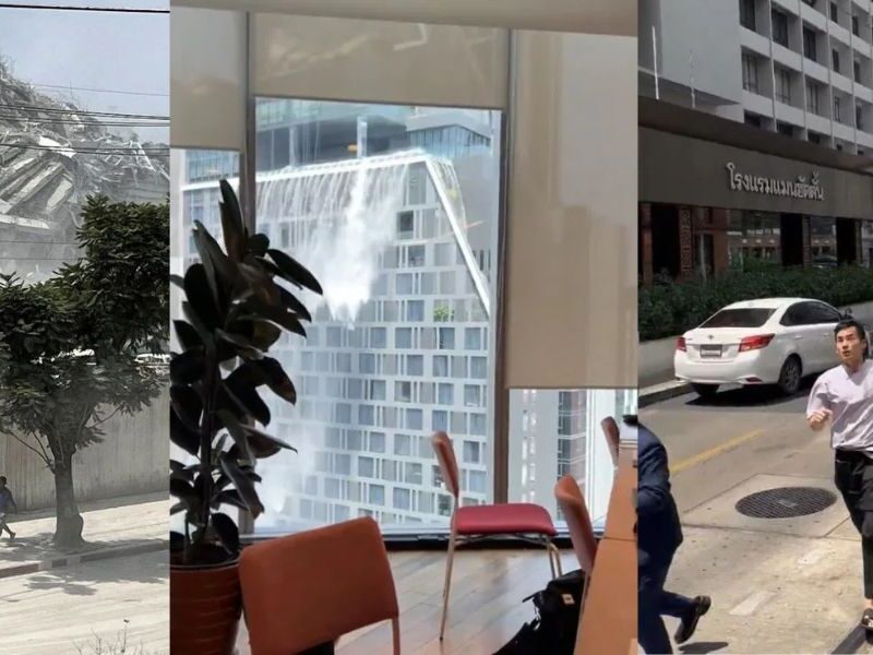 Strong Bangkok Earthquake Strikes