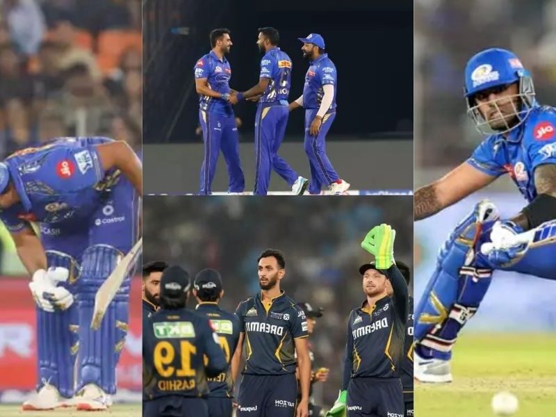 Gt-Vs-Mi-4-Captains-Played-In-One-Team