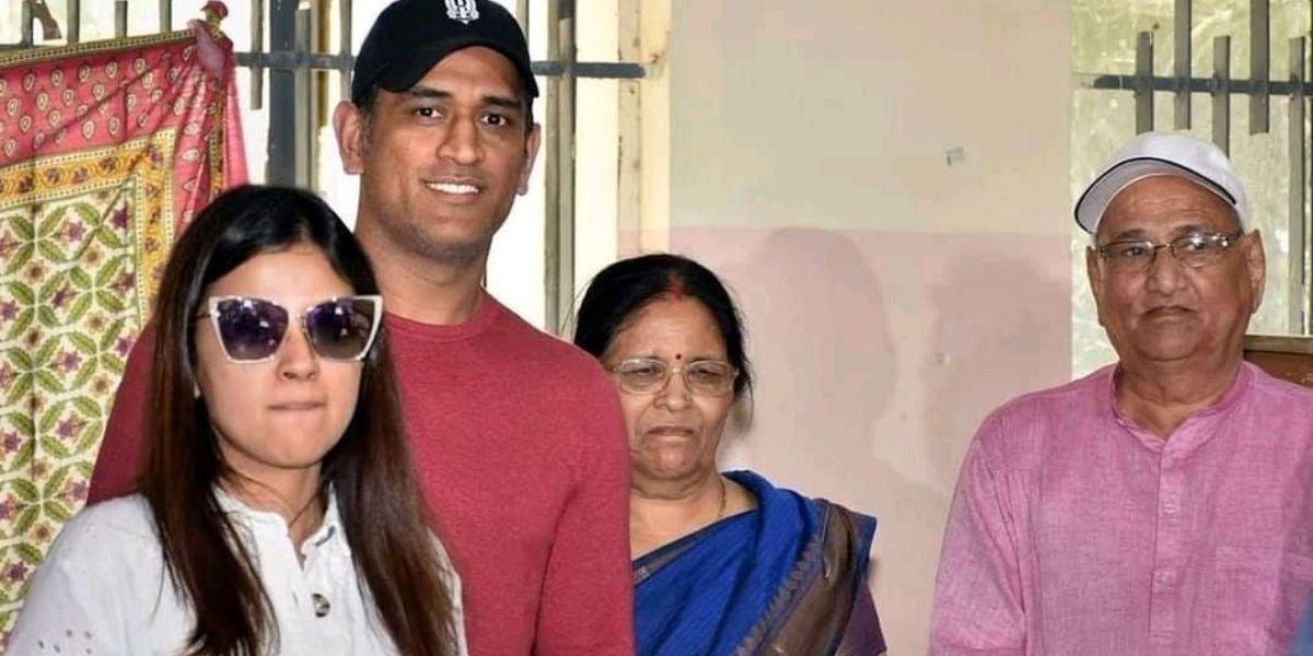 Ms Dhoni Family