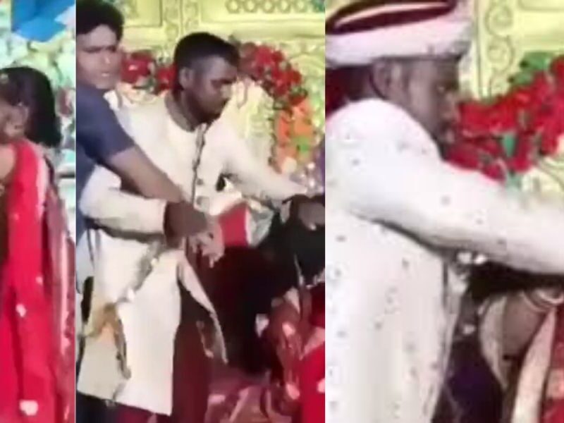 Bride-Beatup-Groom-Viral-Video-On-Social-Media