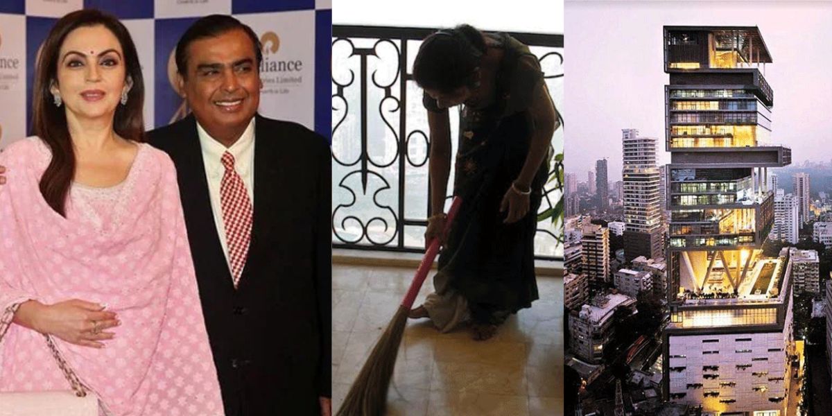 Know How Much Salary The Servants Working In Mukesh Ambani'S House Get