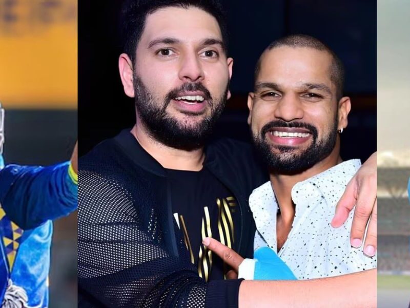Indian-Cricketer-Yuvi-Dhawan-Play-For-Foreign-Yuvraj Singh And Shikhar Dhawan Will Play Cricket Abroad