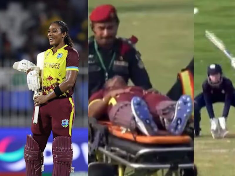 There Was A Stir In The Cricket World, A Female Batsman Got Up From The Stretcher And Scored A Century
