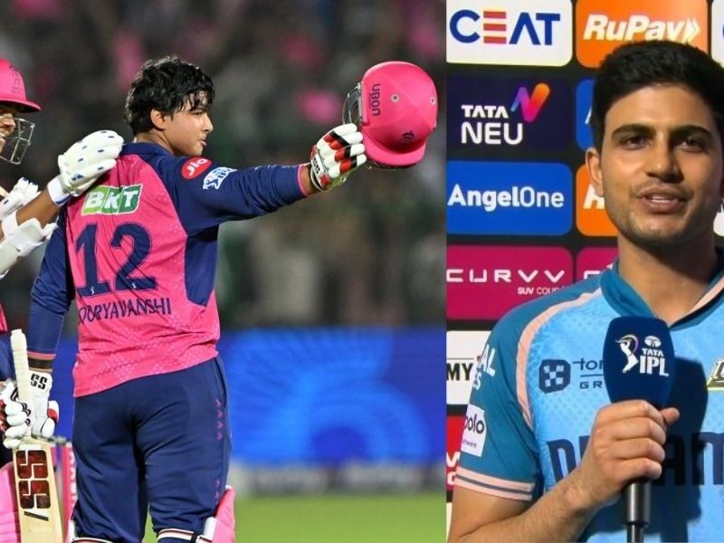 After-The-Defeat-Shubman-Gill-Became-A-Fan-Of-Vaibhav-Suryavanshi-Praised-Him-A-Lot