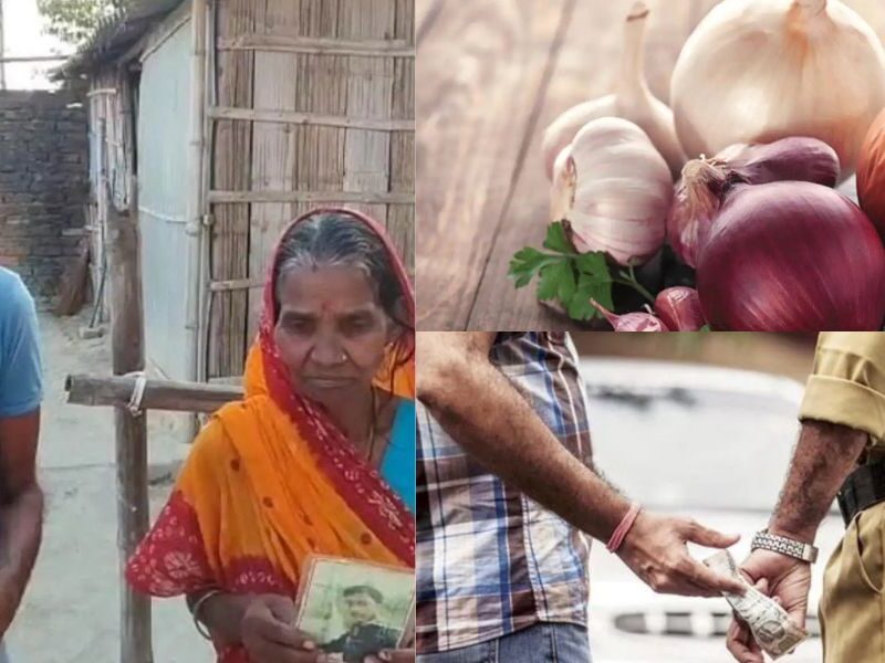 Bihar-News-N Return For Finding The Missing Son, The Police Inspector Demanded 500 Rupees And 2 Kg Of Garlic