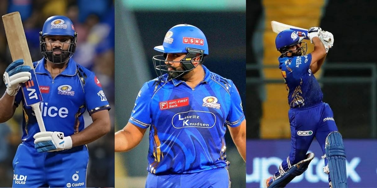 6,6,6,6,4,4.....38 साल के रोहित शर्मा ने एलिमिनेटर में काटा बवाल, 162 के स्ट्राइक रेट से गुजरात के गेंदबाजों का बनाया भूत 2 Rohit Sharma