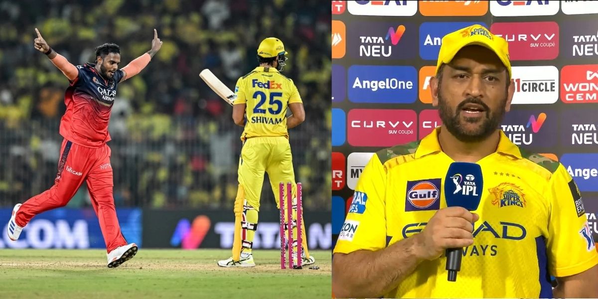 'मैं इस हार का दोषी हूं....'आरसीबी से मिली हार के बाद टूटे एमएस धोनी, खुद को बताया हार का जिम्मेदार