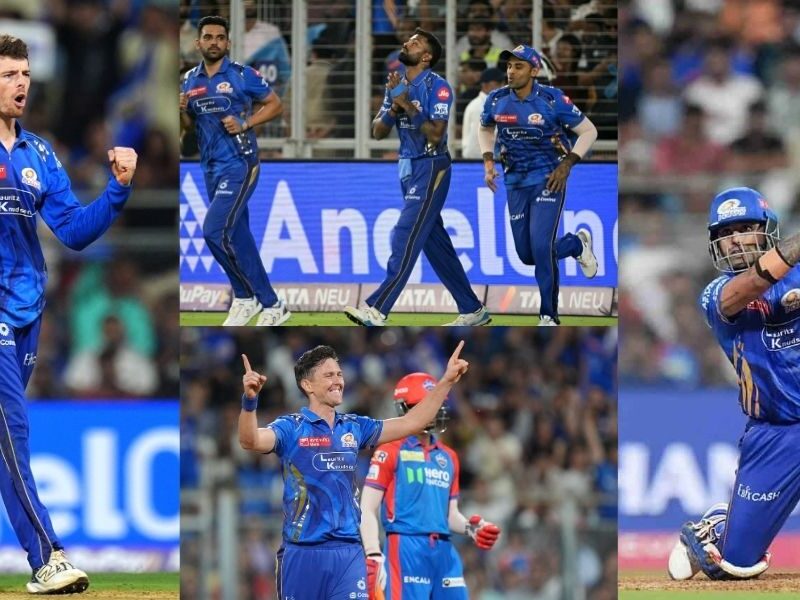 Mi Vs Dc Mumbai Indians Won The Match On The Strength Of Their Bowlers, Entered The Playoffs By Defeating Delhi By 59 Runs
