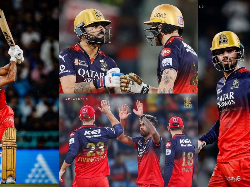 Lsg Vs Rcb: With A Thumping Win, Rcb Confirmed Their Place In The Top-2, Defeating Lucknow Super Giants By 6 Wickets