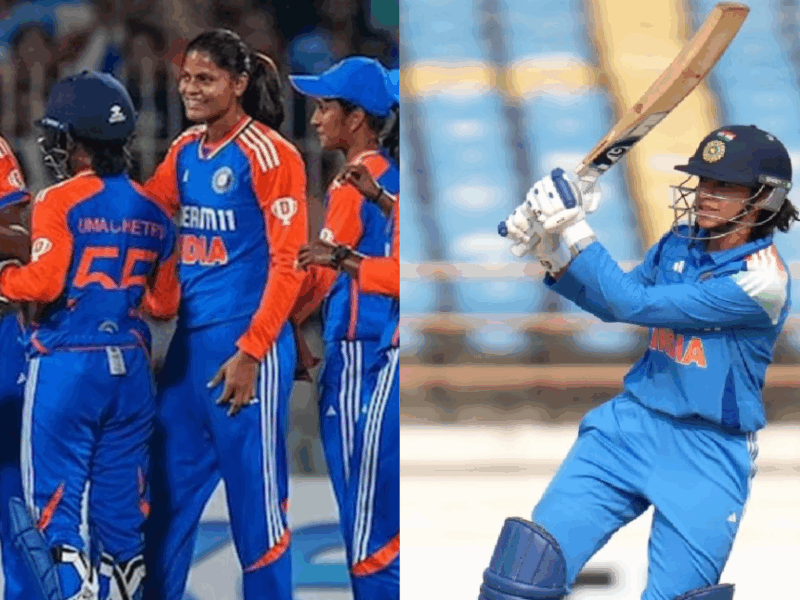 Indian Women Cricket Team Created History By Scoring 445 Runs In Odi