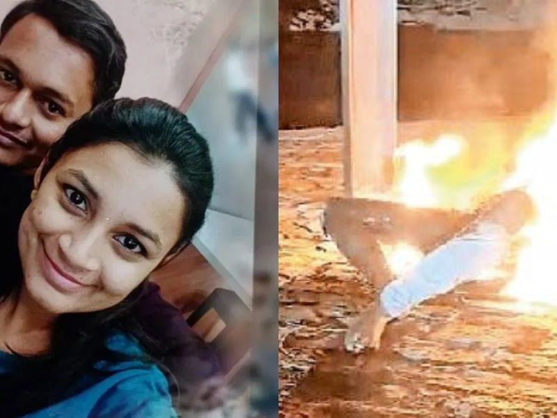 Murder-Case-Wife Along With 3 Students Killed Her Husband And Burnt Him In The Forest