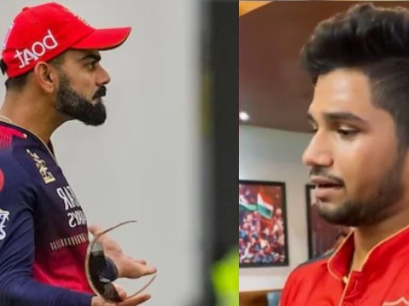 Virat-Kohli-Teased-Mushir-Khan-On-His-Debut
