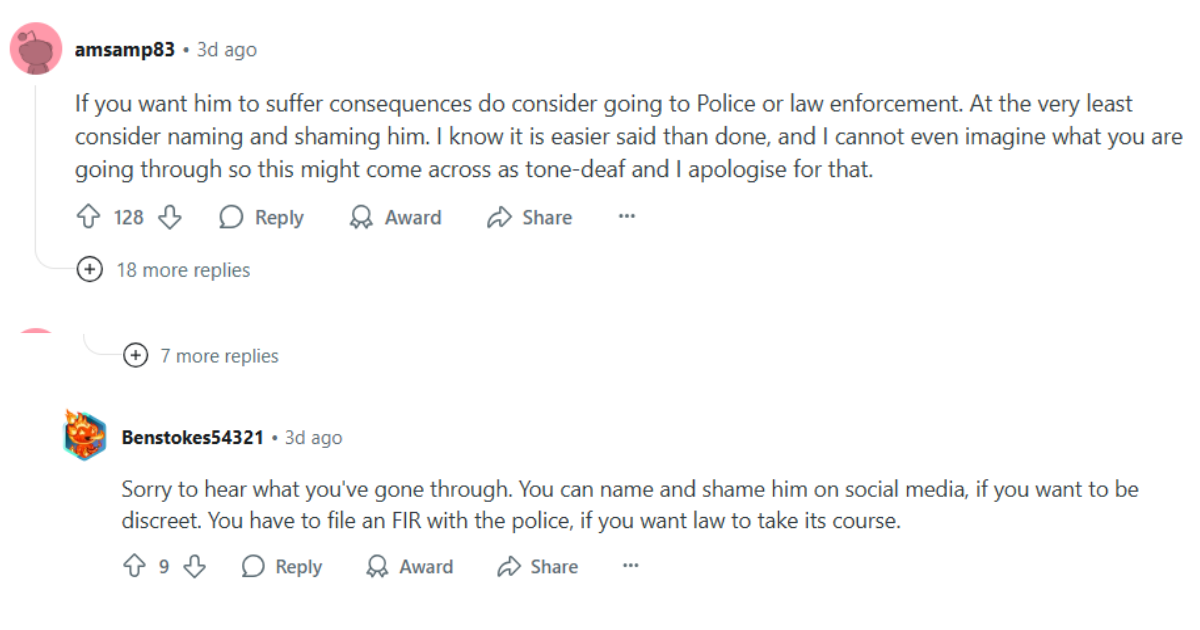 Disclosure Of Neighbor'S Disgusting Act