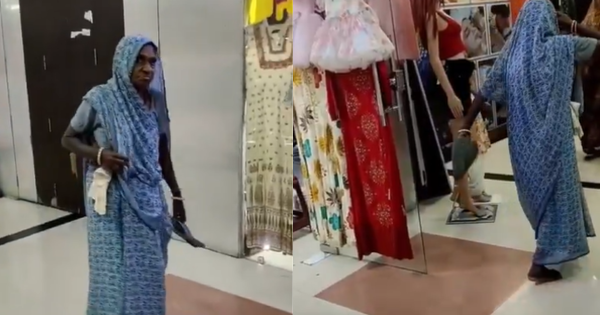 Grandma Who Went To The Mall Won People'S Hearts
