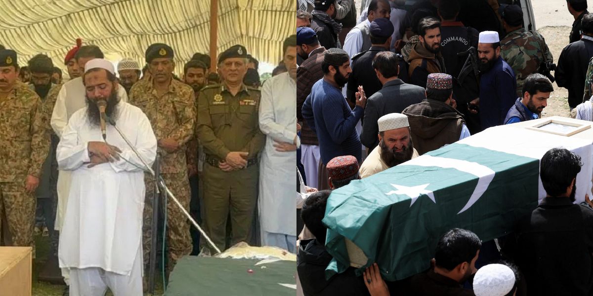 Pakistani Army Reached The Funeral Of Terrorists, Shameful Video Went Viral