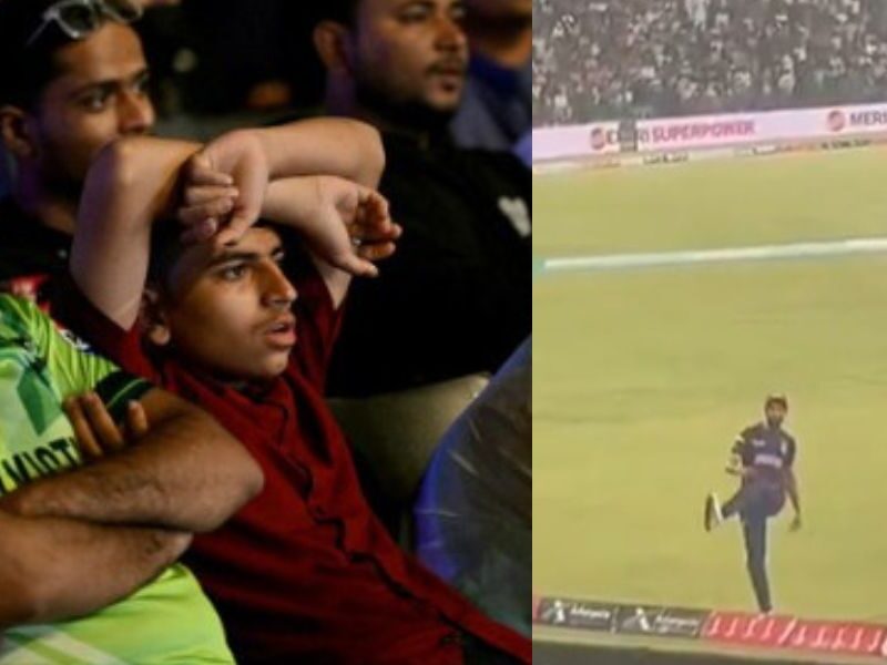 Pakistani Players Have No Manners, Imad Wasim Kicked The Spectators During The Psl Match