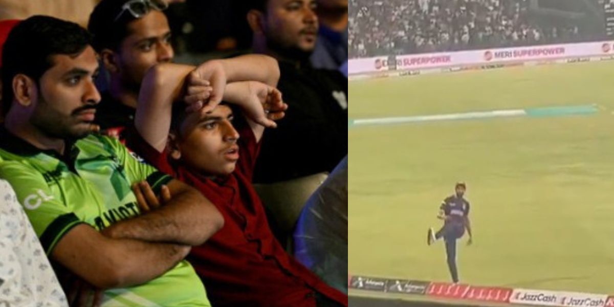 Pakistani Players Have No Manners, Imad Wasim Kicked The Spectators During The Psl Match