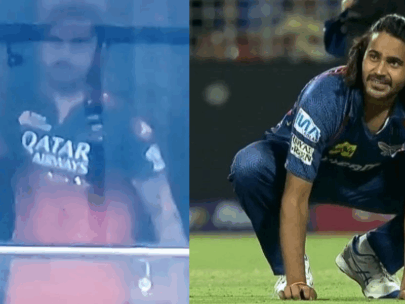 Virat Kohli Lost Control, Threw A Bottle At Rathi'S Petty Act, Video Viral