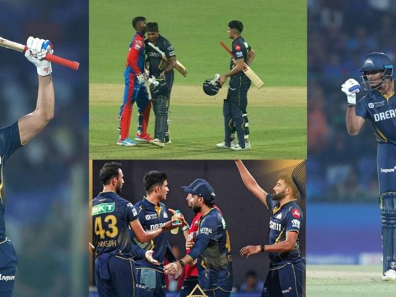 Dc Vs Gt Gill-Sudarshan Wiped Out Delhi, Gujarat Titans Enter Playoffs By Winning The Match By 10 Wickets